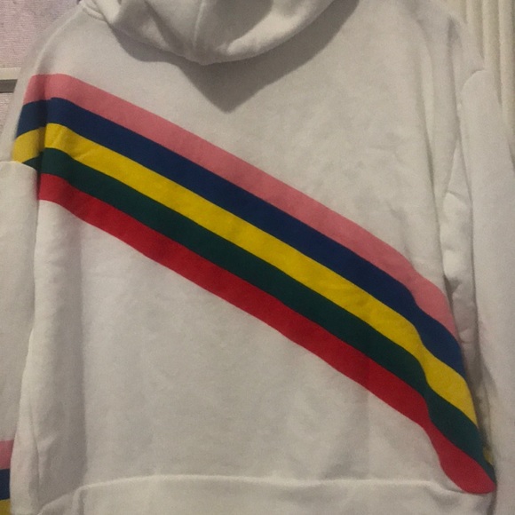 NWOT Wildfox Spectrum Marquis ZIP Hoodie Sz XS - Picture 6 of 7
